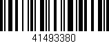 Código de barras (EAN, GTIN, SKU, ISBN): '41493380'