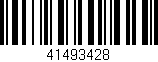 Código de barras (EAN, GTIN, SKU, ISBN): '41493428'
