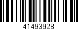 Código de barras (EAN, GTIN, SKU, ISBN): '41493928'