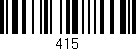 Código de barras (EAN, GTIN, SKU, ISBN): '415'