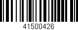 Código de barras (EAN, GTIN, SKU, ISBN): '41500426'