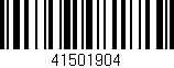 Código de barras (EAN, GTIN, SKU, ISBN): '41501904'