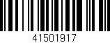 Código de barras (EAN, GTIN, SKU, ISBN): '41501917'