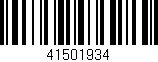 Código de barras (EAN, GTIN, SKU, ISBN): '41501934'