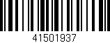 Código de barras (EAN, GTIN, SKU, ISBN): '41501937'