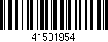 Código de barras (EAN, GTIN, SKU, ISBN): '41501954'