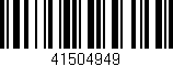 Código de barras (EAN, GTIN, SKU, ISBN): '41504949'