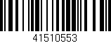 Código de barras (EAN, GTIN, SKU, ISBN): '41510553'
