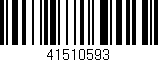 Código de barras (EAN, GTIN, SKU, ISBN): '41510593'