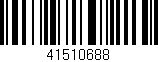 Código de barras (EAN, GTIN, SKU, ISBN): '41510688'