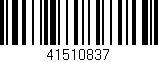 Código de barras (EAN, GTIN, SKU, ISBN): '41510837'
