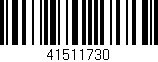 Código de barras (EAN, GTIN, SKU, ISBN): '41511730'