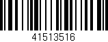 Código de barras (EAN, GTIN, SKU, ISBN): '41513516'