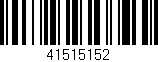 Código de barras (EAN, GTIN, SKU, ISBN): '41515152'
