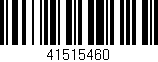 Código de barras (EAN, GTIN, SKU, ISBN): '41515460'