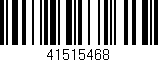 Código de barras (EAN, GTIN, SKU, ISBN): '41515468'