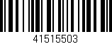 Código de barras (EAN, GTIN, SKU, ISBN): '41515503'