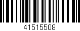 Código de barras (EAN, GTIN, SKU, ISBN): '41515508'