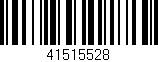 Código de barras (EAN, GTIN, SKU, ISBN): '41515528'