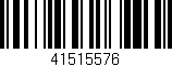 Código de barras (EAN, GTIN, SKU, ISBN): '41515576'