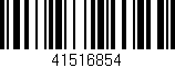 Código de barras (EAN, GTIN, SKU, ISBN): '41516854'