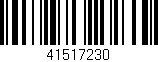 Código de barras (EAN, GTIN, SKU, ISBN): '41517230'