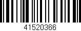 Código de barras (EAN, GTIN, SKU, ISBN): '41520366'