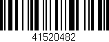 Código de barras (EAN, GTIN, SKU, ISBN): '41520482'