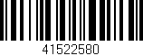 Código de barras (EAN, GTIN, SKU, ISBN): '41522580'