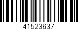 Código de barras (EAN, GTIN, SKU, ISBN): '41523637'