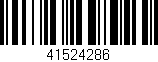 Código de barras (EAN, GTIN, SKU, ISBN): '41524286'