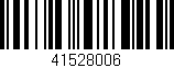 Código de barras (EAN, GTIN, SKU, ISBN): '41528006'