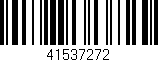 Código de barras (EAN, GTIN, SKU, ISBN): '41537272'
