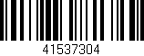 Código de barras (EAN, GTIN, SKU, ISBN): '41537304'