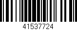 Código de barras (EAN, GTIN, SKU, ISBN): '41537724'