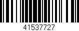 Código de barras (EAN, GTIN, SKU, ISBN): '41537727'