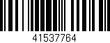 Código de barras (EAN, GTIN, SKU, ISBN): '41537764'