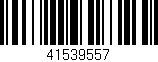 Código de barras (EAN, GTIN, SKU, ISBN): '41539557'
