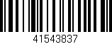 Código de barras (EAN, GTIN, SKU, ISBN): '41543837'