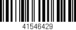 Código de barras (EAN, GTIN, SKU, ISBN): '41546429'