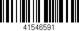 Código de barras (EAN, GTIN, SKU, ISBN): '41546591'