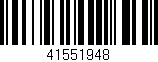 Código de barras (EAN, GTIN, SKU, ISBN): '41551948'