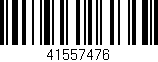 Código de barras (EAN, GTIN, SKU, ISBN): '41557476'