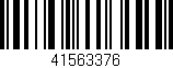 Código de barras (EAN, GTIN, SKU, ISBN): '41563376'