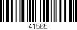 Código de barras (EAN, GTIN, SKU, ISBN): '41565'