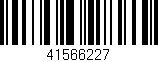 Código de barras (EAN, GTIN, SKU, ISBN): '41566227'