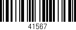 Código de barras (EAN, GTIN, SKU, ISBN): '41567'