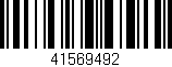 Código de barras (EAN, GTIN, SKU, ISBN): '41569492'