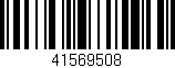Código de barras (EAN, GTIN, SKU, ISBN): '41569508'