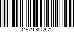 Código de barras (EAN, GTIN, SKU, ISBN): '4157106942973'
